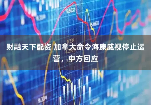 财融天下配资 加拿大命令海康威视停止运营，中方回应